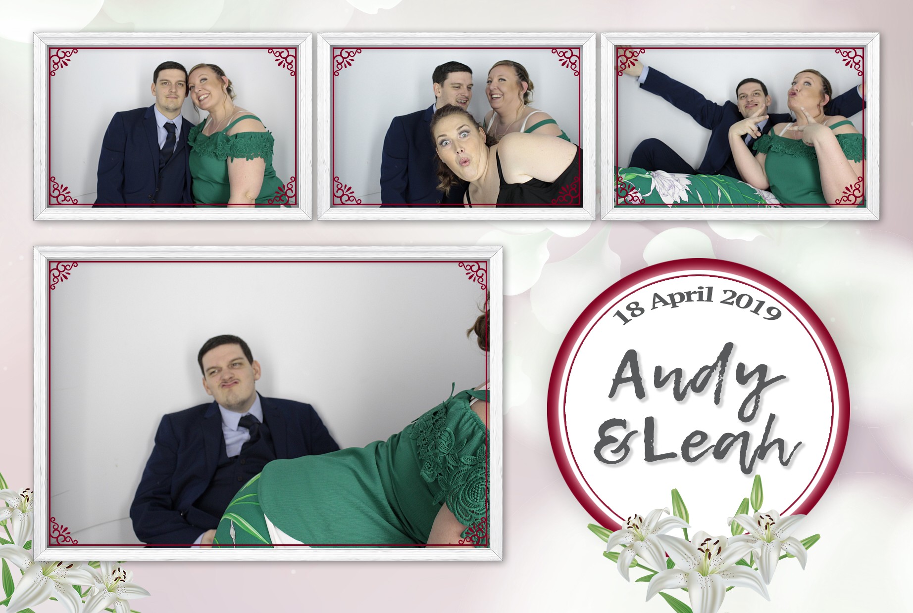 Andy & Leah's Wedding | View more photos from the event at gallery.myphotoboothexperience.co.uk/u/MyPhotoBoothExperienceLtd/Andy-Leahs-Wedding